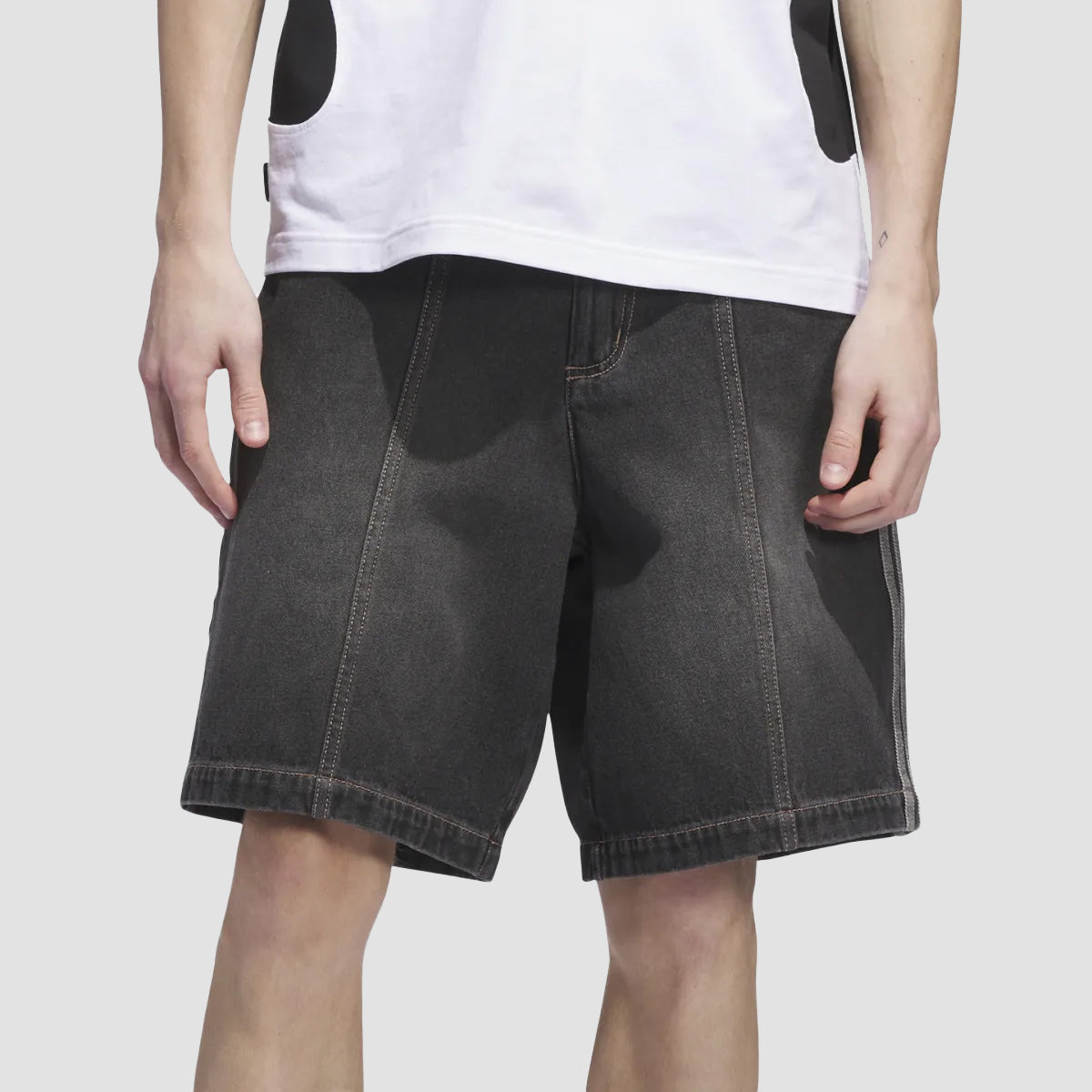adidas Tyshawn Denim Shorts (Gender Neutral) Black