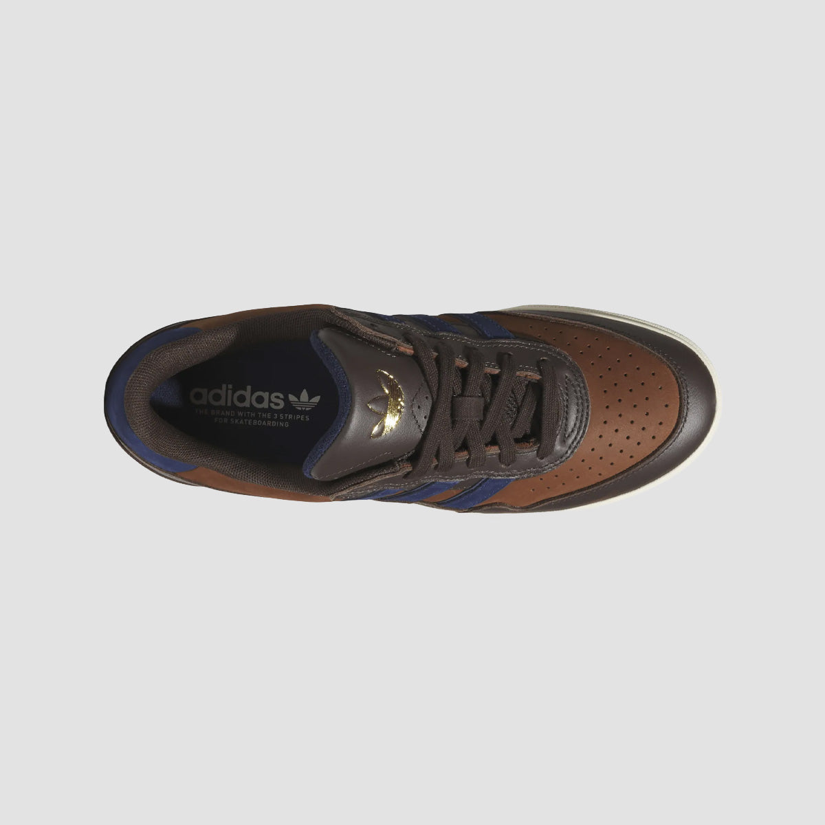 adidas Tyshawn II Shoes - Aurora Coffee/Dark Blue/Preloved Brown