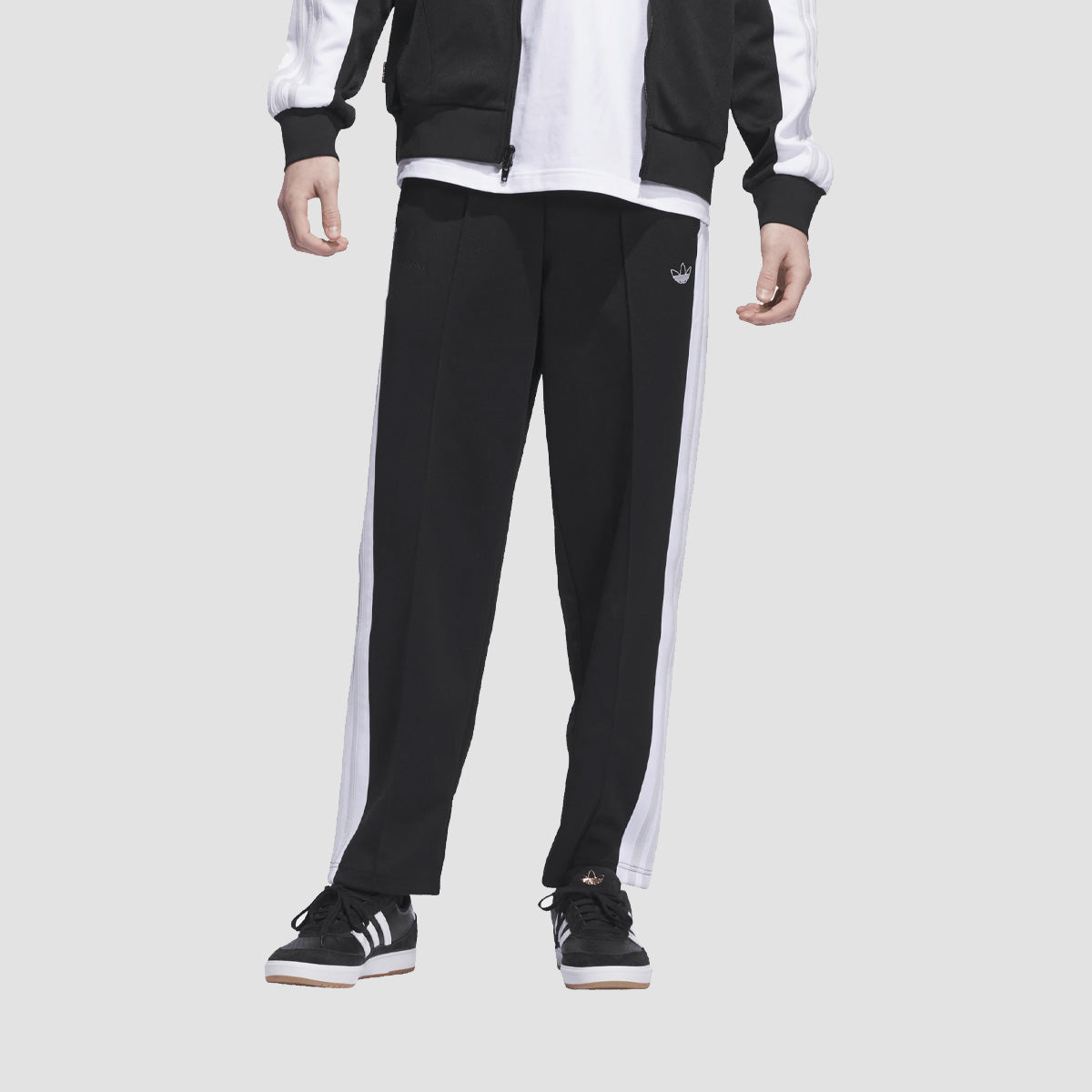 adidas Tyshawn Joggers Track Pants (Gender Neutral) Black/White/Dash Grey