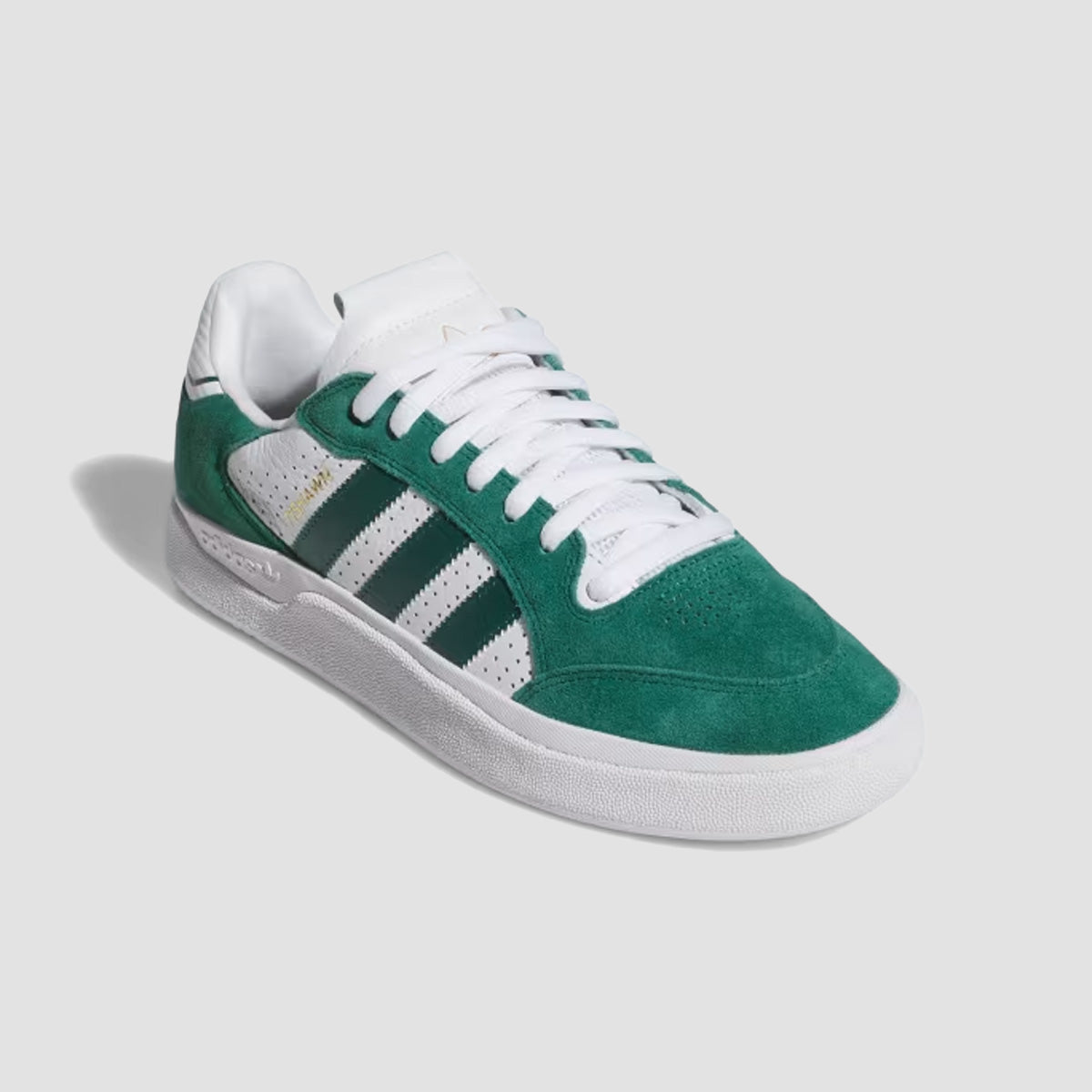 adidas Tyshawn Low Shoes - Collegiate Green/Collegiate Green/Ftwr White