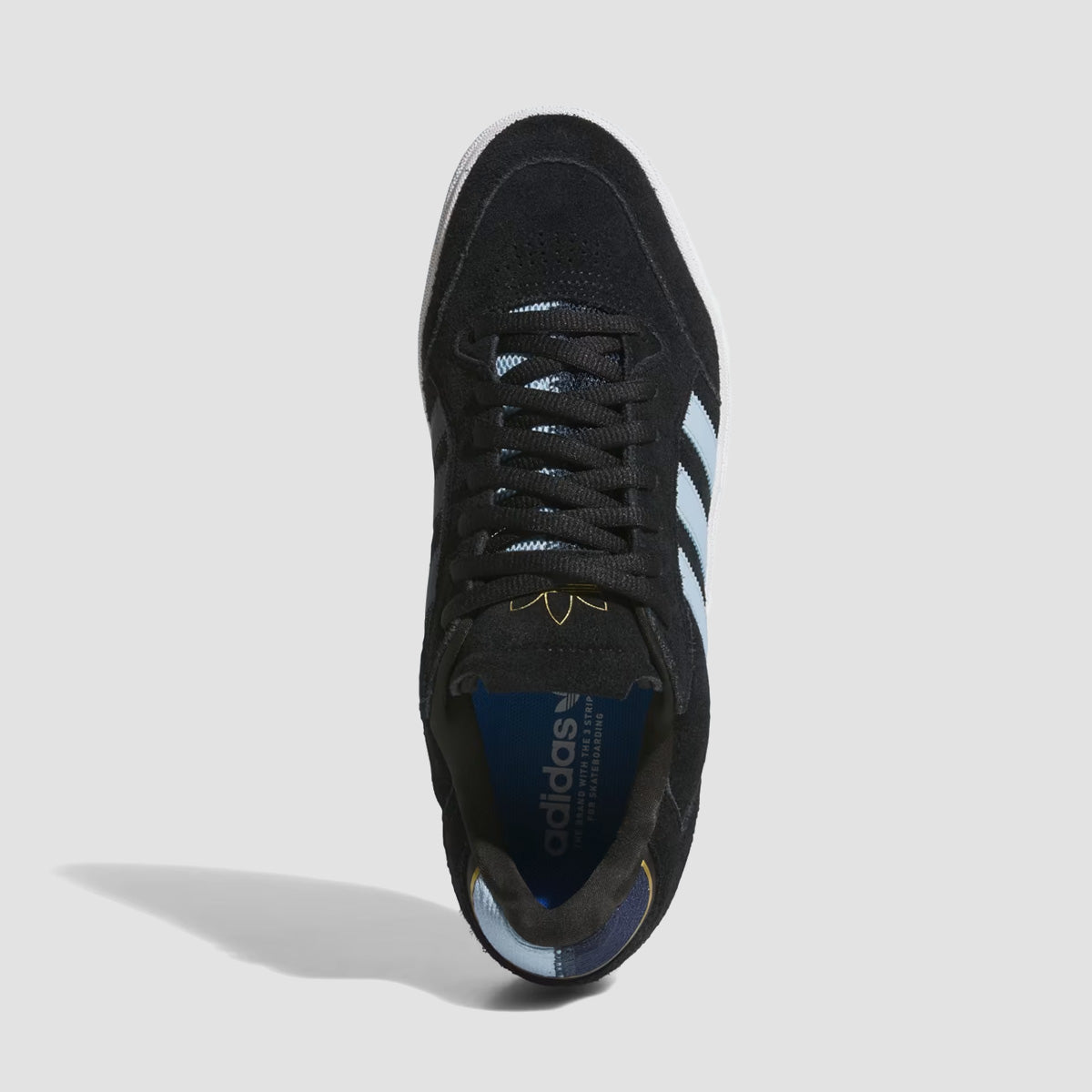 adidas Tyshawn Low Shoes - Core Black/Clear Sky/Collegiate Navy