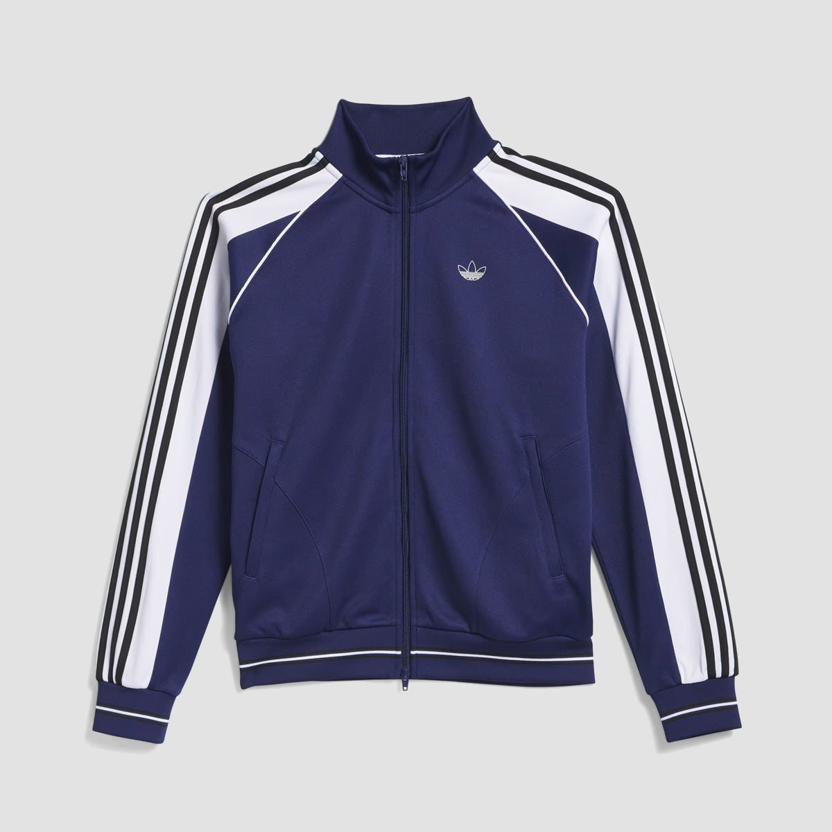 adidas Tyshawn Track Jacket (Gender Neutral) Dark Blue/White/Black