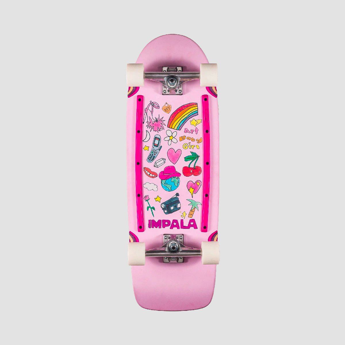 Impala Latis Cruiser Skateboard Art Baby Girl - 31"