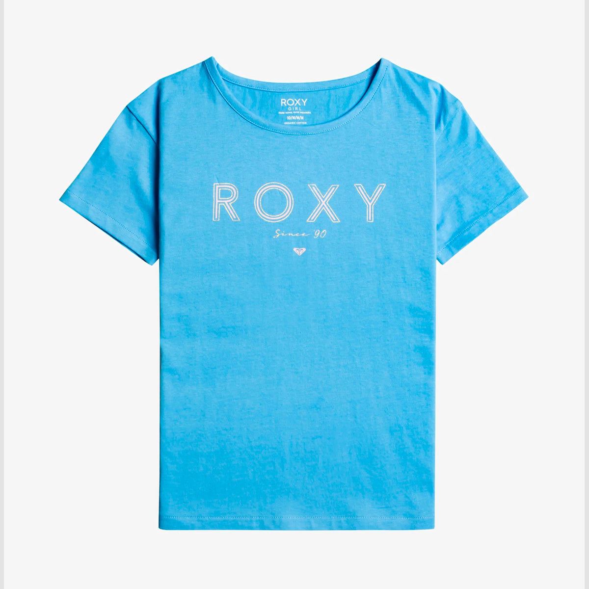 Roxy Day And Night T-Shirt Azure Blue - Girls