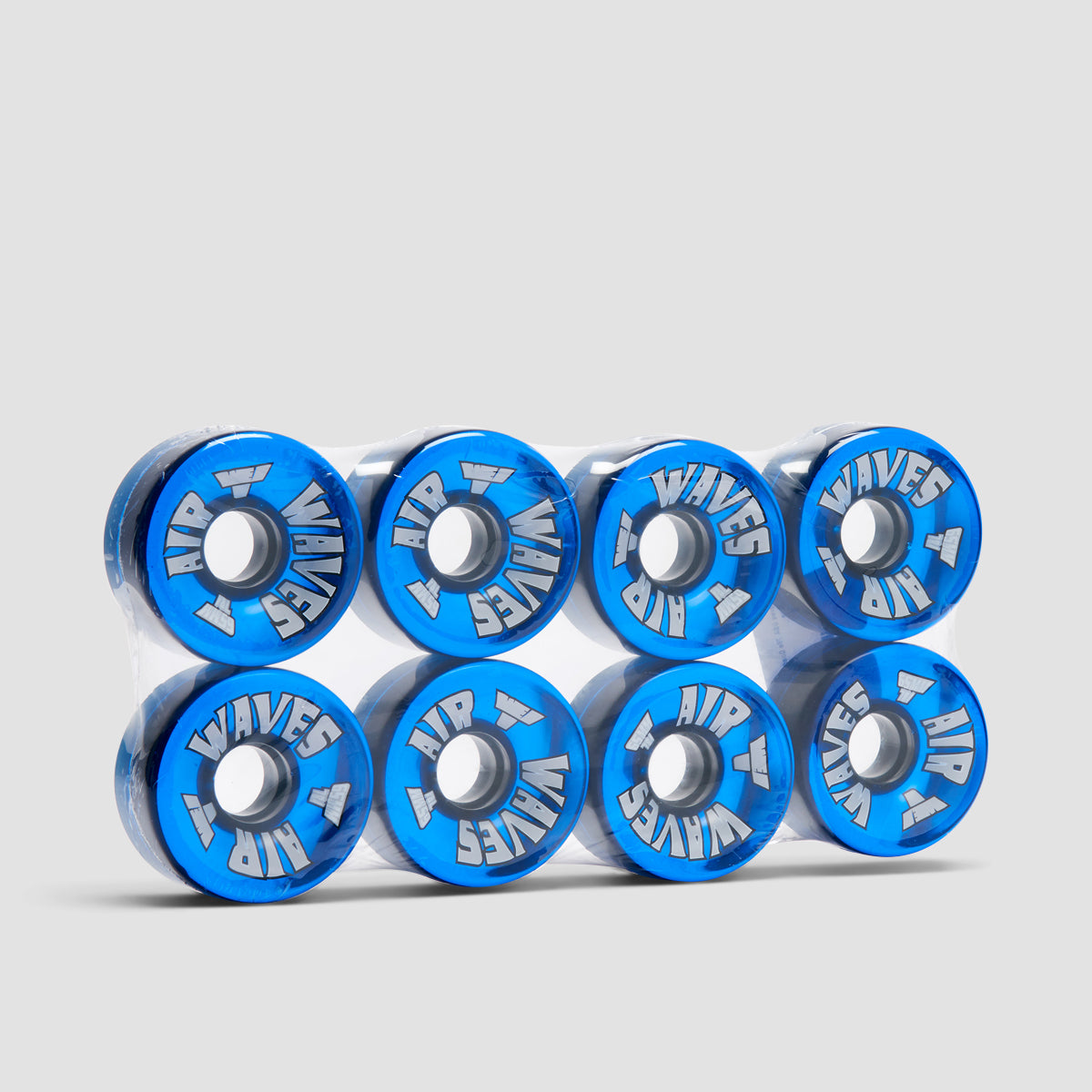 Air Waves USA 78a Quad Wheels x8 Clear Blue