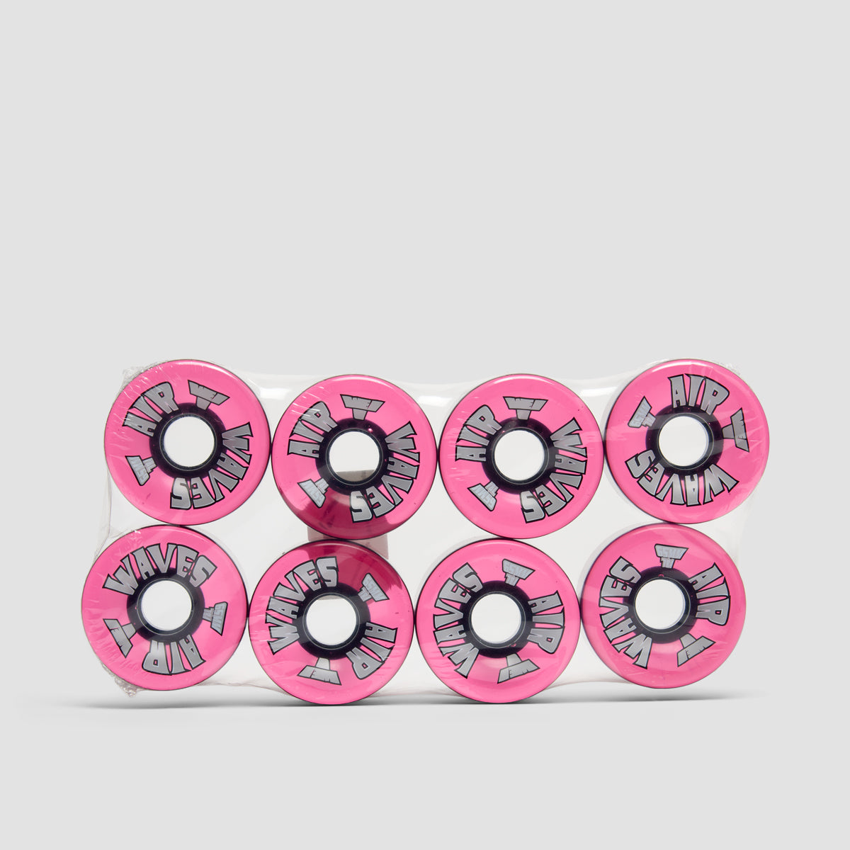 Air Waves USA 78a Quad Wheels x8 Clear Magenta