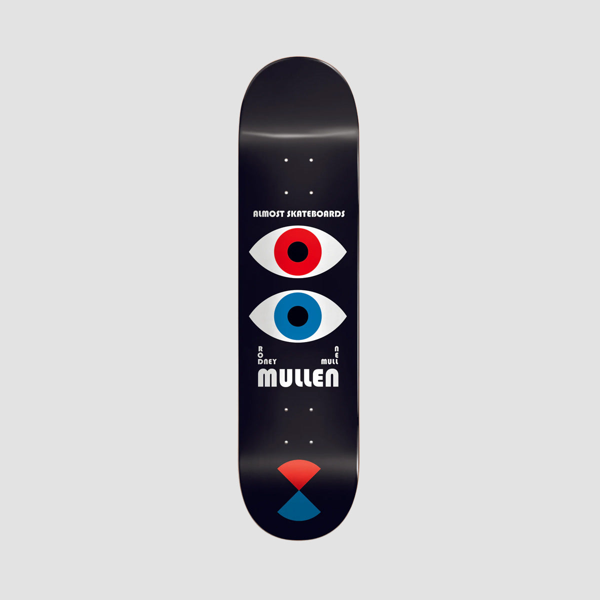Almost Bauhaus Impact Pro Light Skateboard Deck Rodney Mullen/Black - 8"