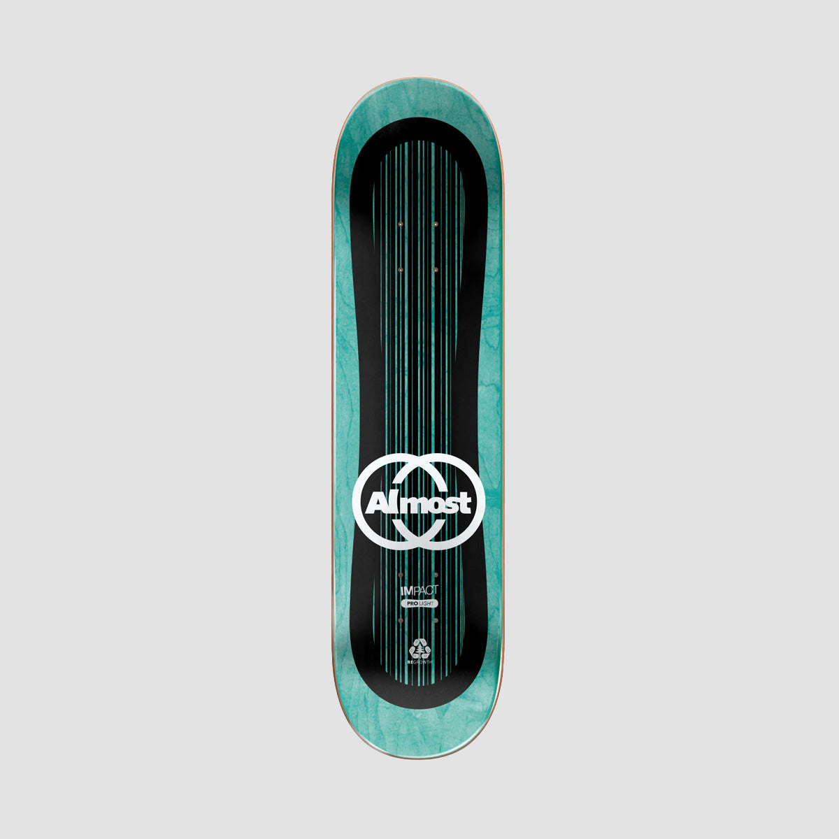 Almost Bauhaus Impact Pro Light Skateboard Deck Rodney Mullen/Black - 8"
