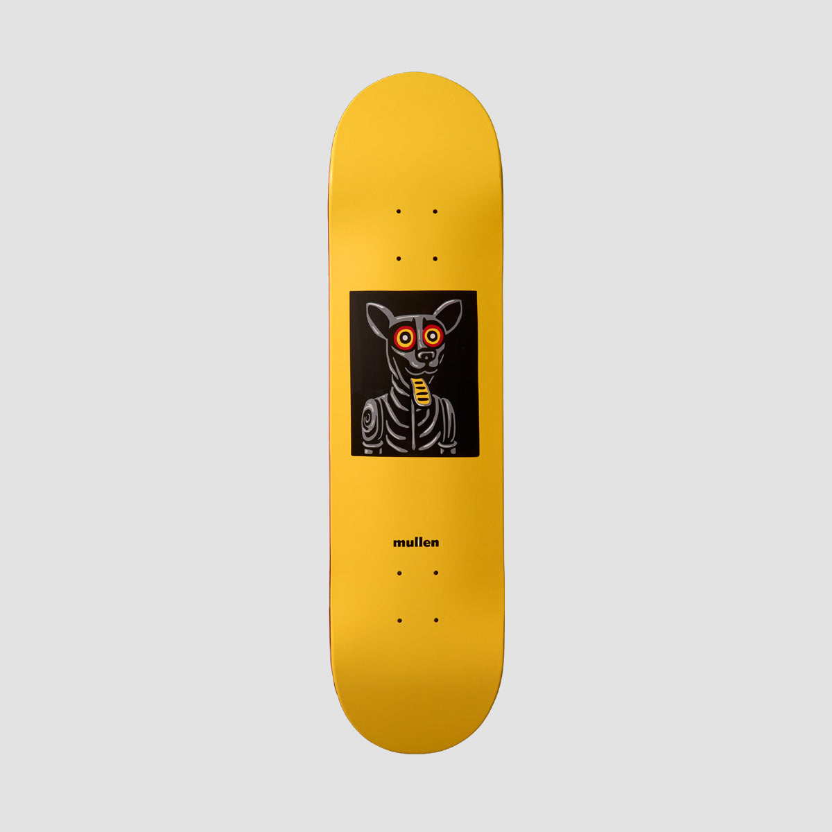 Almost Dog Impact Pro Light Skateboard Deck Rodney Mullen/Yellow - 8"