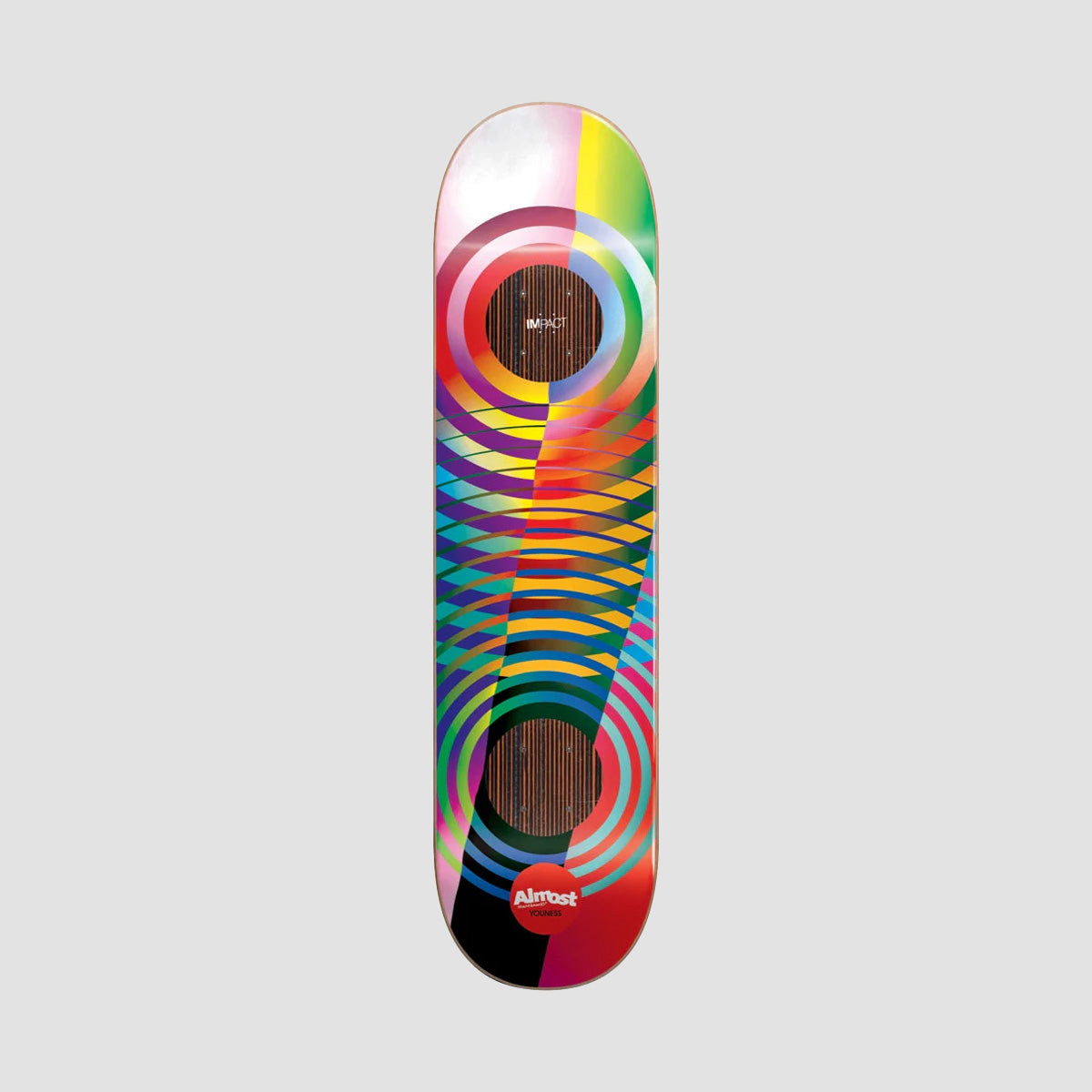 Almost Gradient Cuts Impact Skateboard Deck Youness Amrani - 8.375"