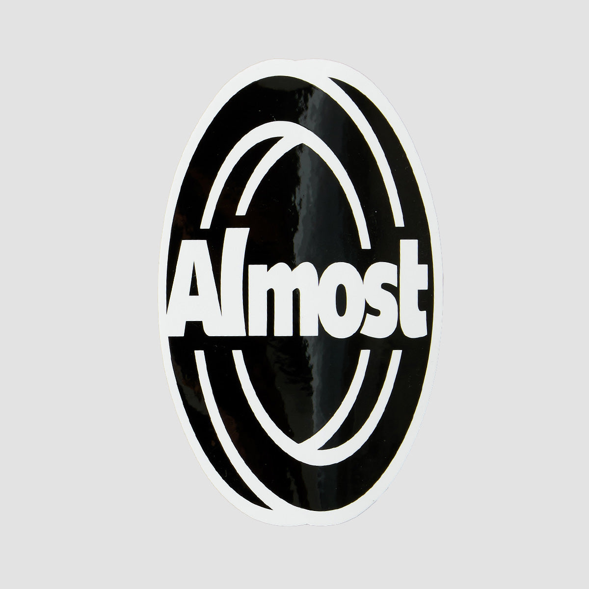 Almost Pinched Rings Sticker Multi 130x80mm
