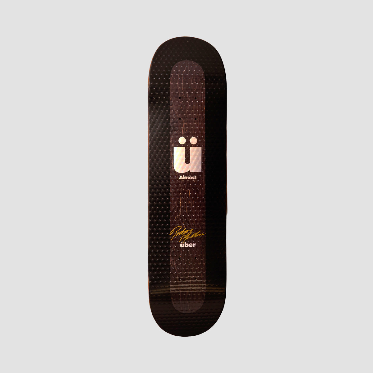 Almost Uber Elite Skateboard Deck Rodney Mullen/Black - 8.25"