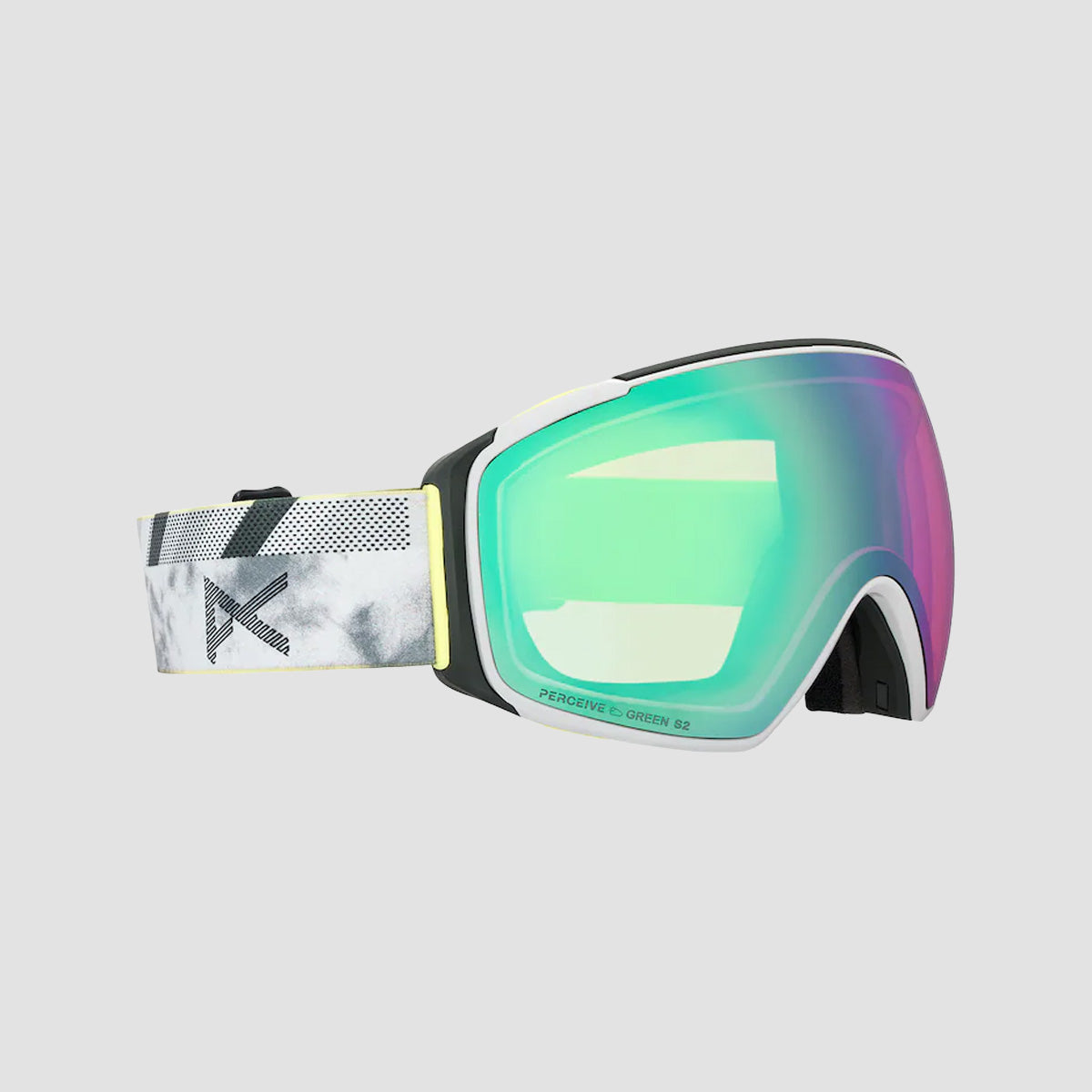 Anon M4 Toric Snow Goggles Tilt Shift/Perceive Variable Green + Bonus Lens Perceive Cloudy Pink + MFI Face Mask