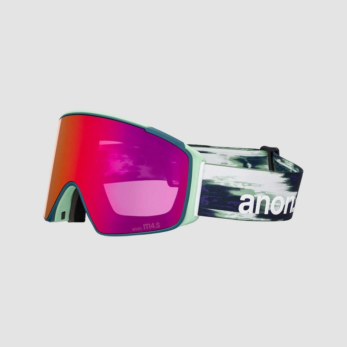 Anon M4S Cylindrical Snow Goggles Family Tree/Perceive Sunny Red + Bon
