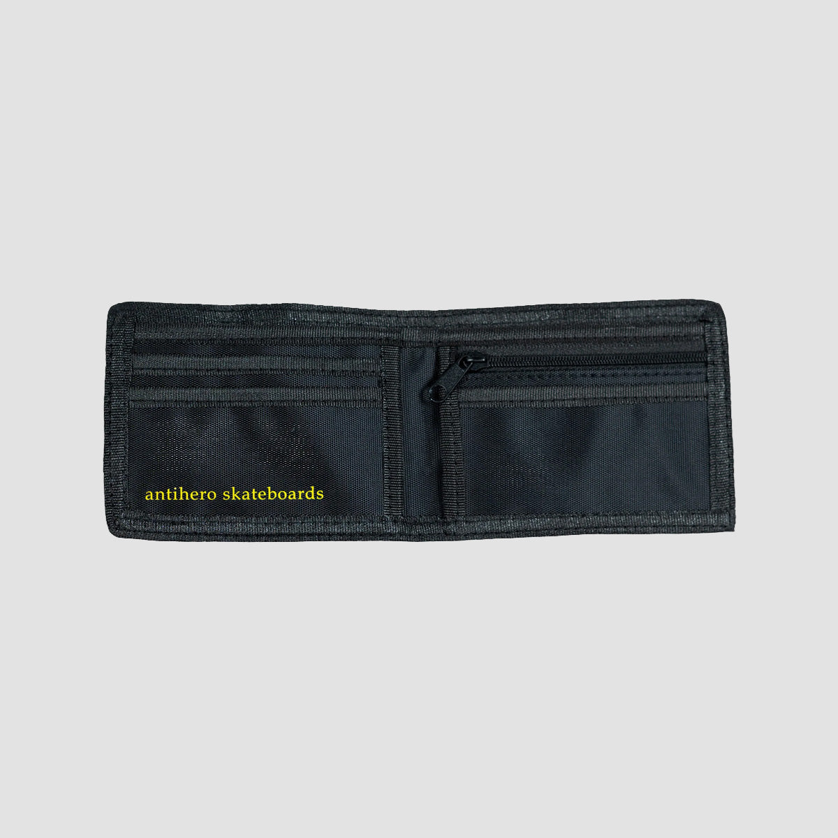 Antihero Basic Eagle Bi-Fold Wallet Black/Charcoal