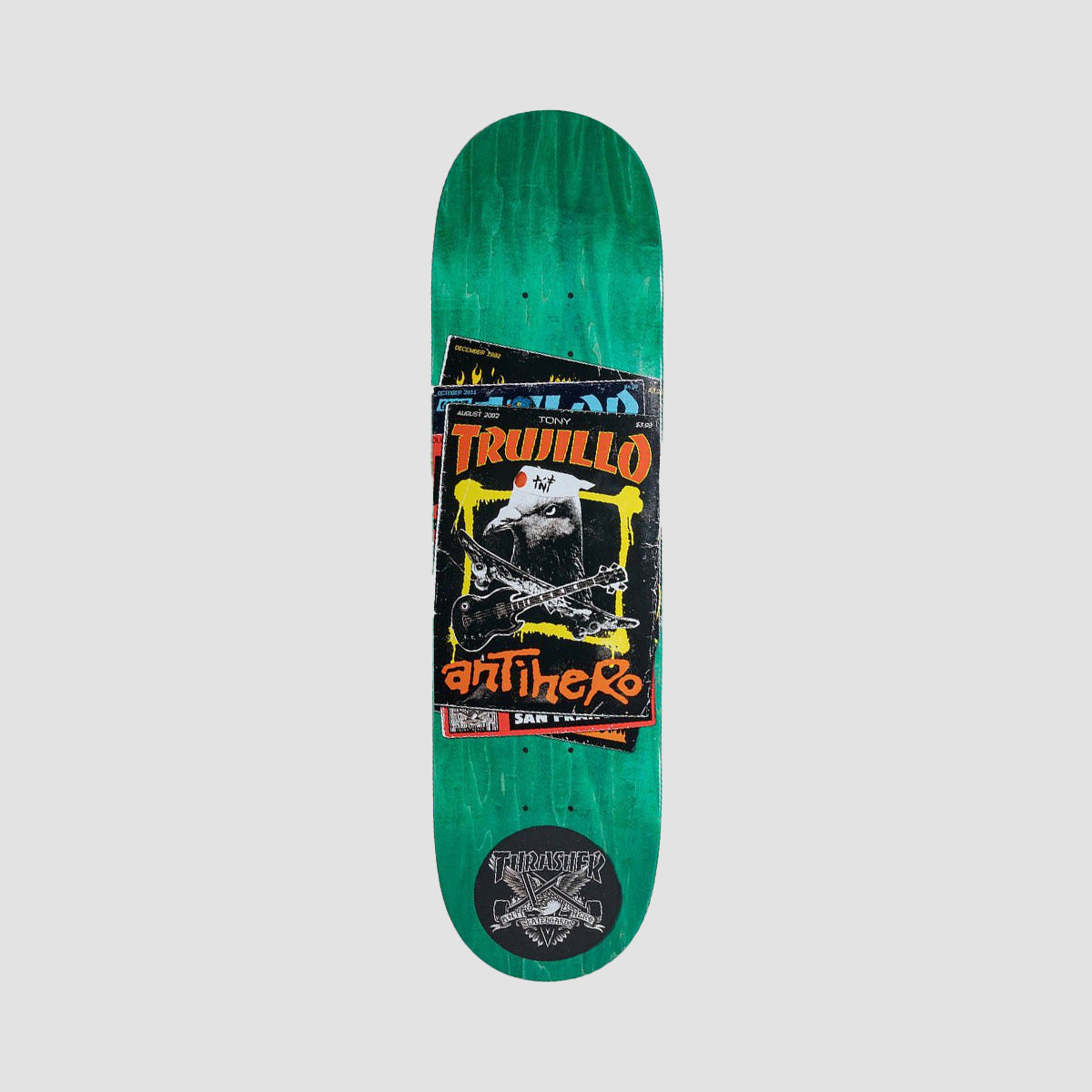 Antihero X Thrasher Collab Tony Trujillo Skateboard Deck Various Stains - 8.5"