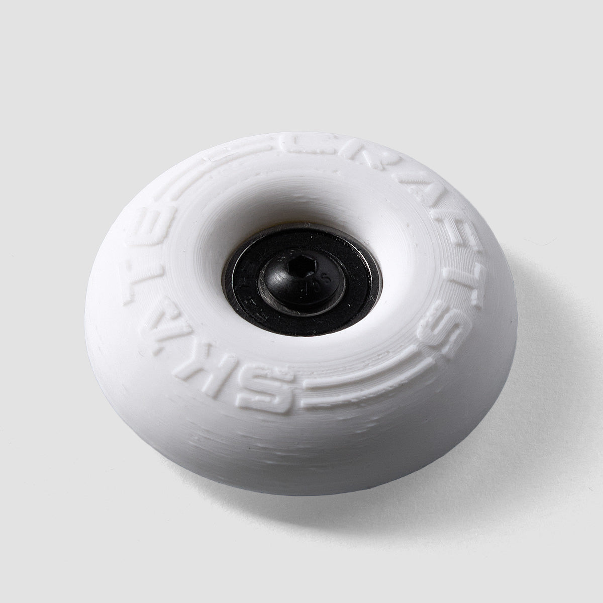 Artizan Fridge Magnet - Skate Crafts Wheel White 30mm