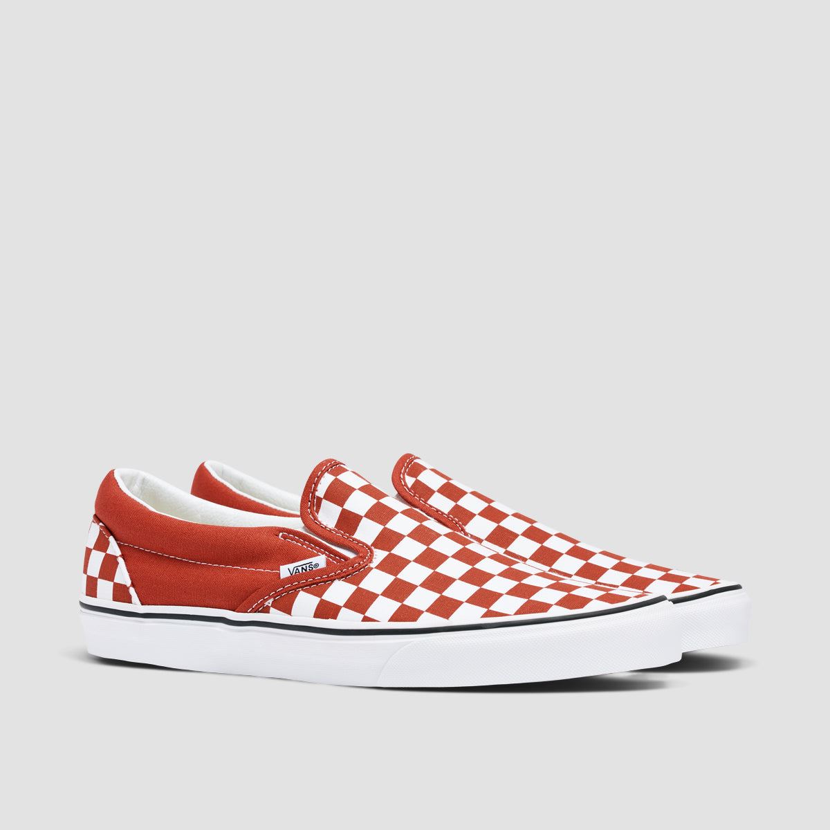 Vans Classic Slip-On Colour Theory Shoes - Checkerboard Bossa Nova