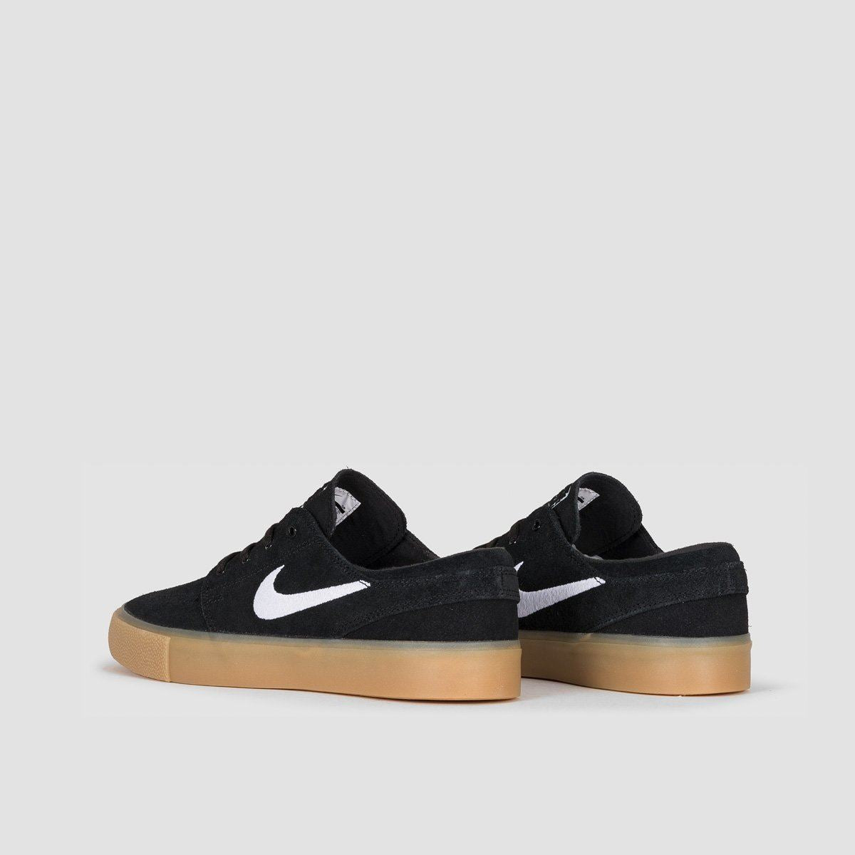 Nike SB Zoom Janoski RM Shoes - Black/White/Black/Gum Light Brown