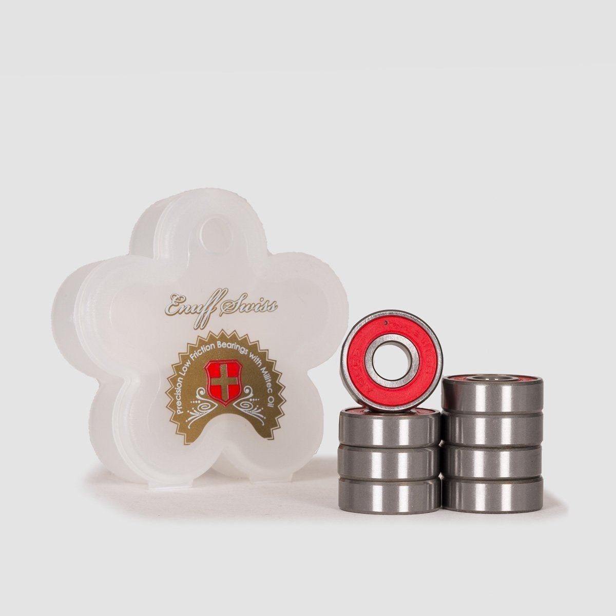 Enuff Swiss Bearings Red