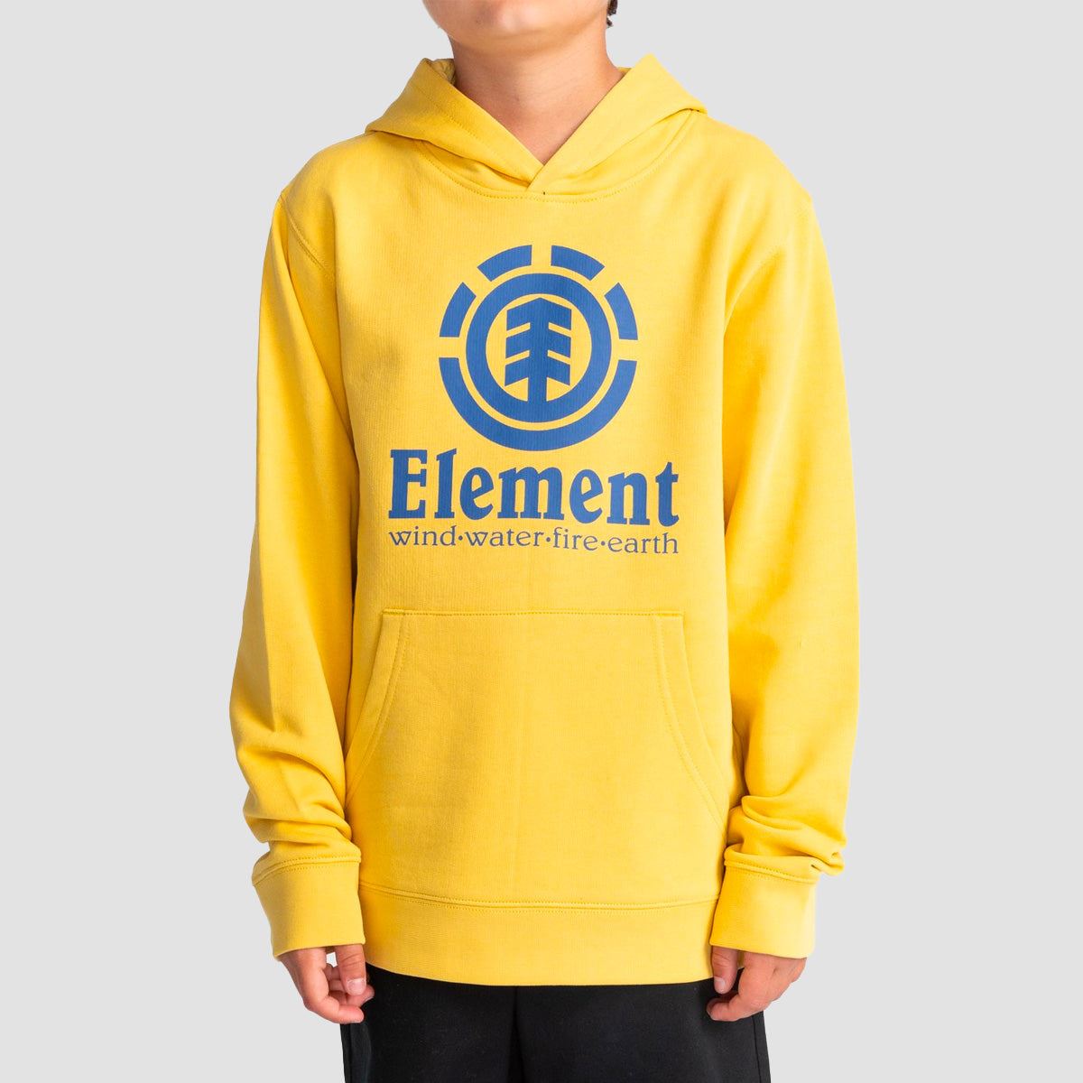 Element Vertical Pullover Hoodie Cream Gold - Kids
