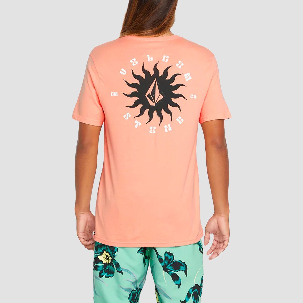 Volcom Rayz FTY T-Shirt Summer Orange