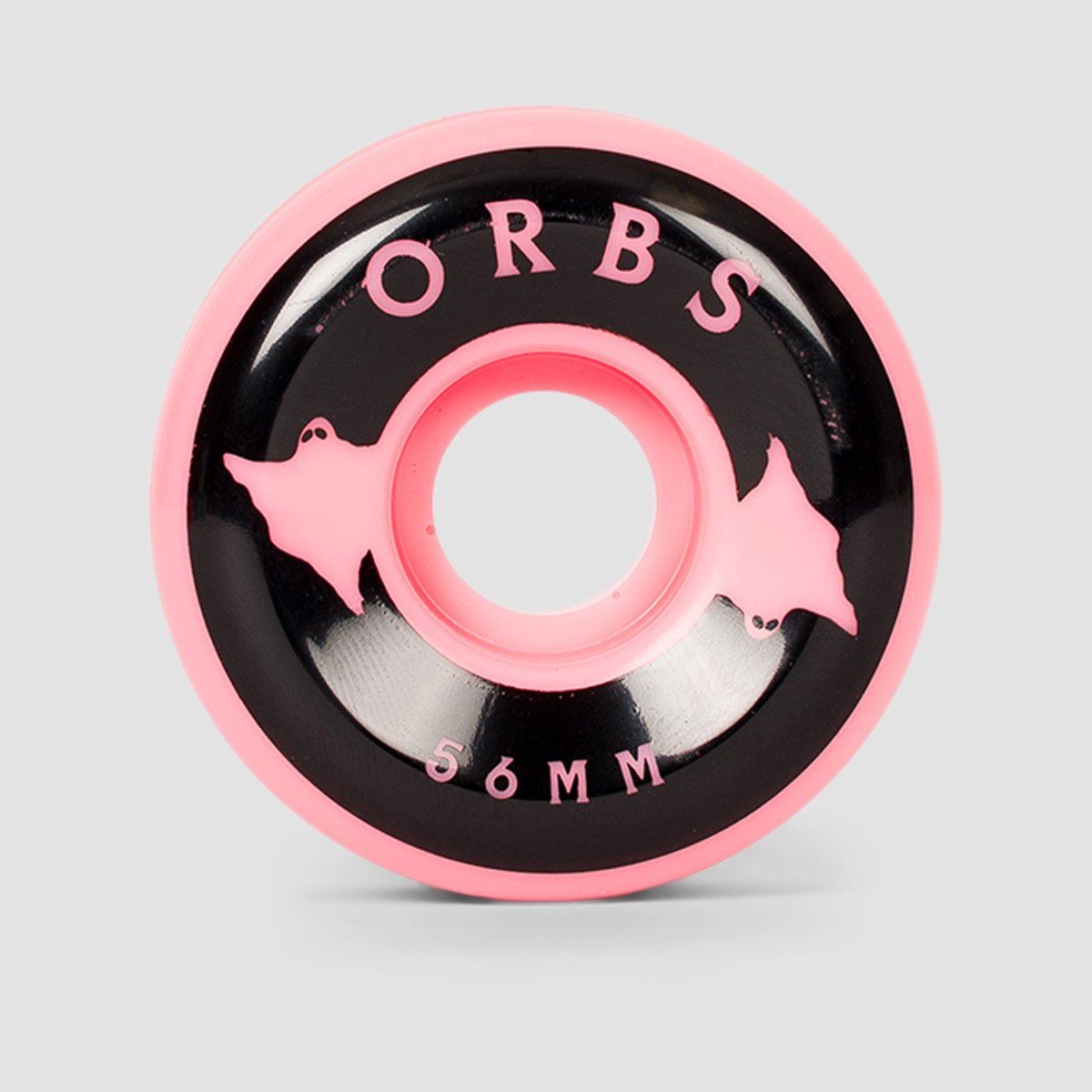 Welcome Orbs Specters Solids 99A Skateboard Wheels Neon Coral 56mm