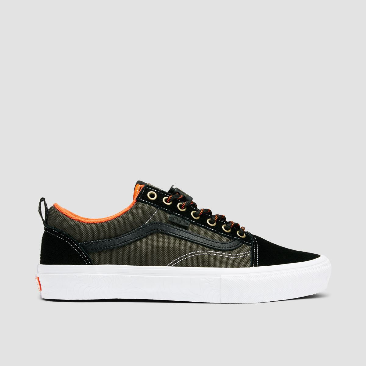 Vans Skate Old Skool Shoes - Spitfire Wheels Black/Flame