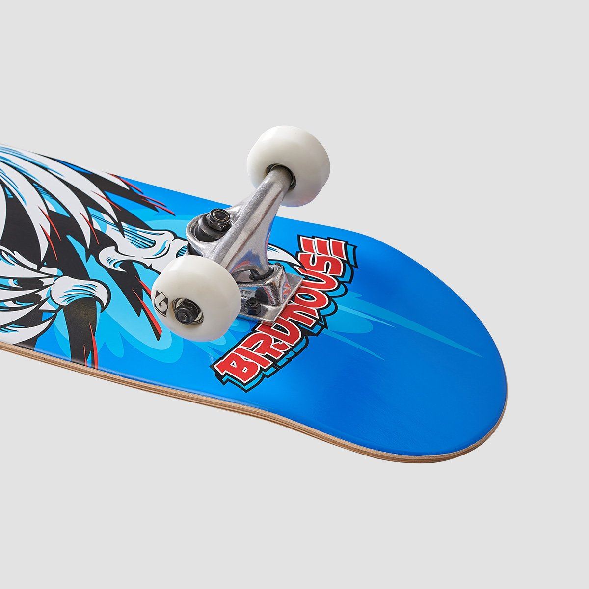 Birdhouse Tony Hawk Spiral Stage 1 Skateboard Blue - 7.75