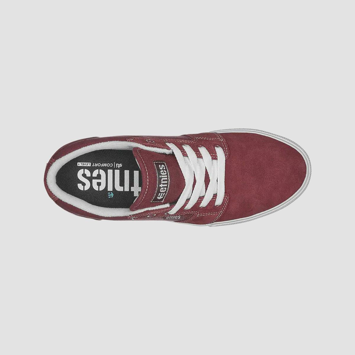 Etnies Barge LS Shoes - Maroon