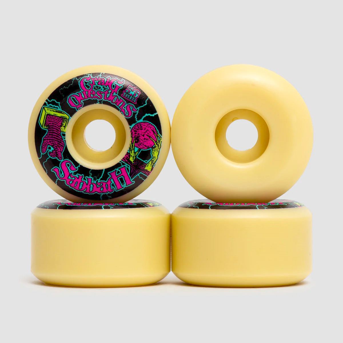 Sabbath Craig 'Questions' Scott FF Pro Model Conical ATU Skateboard Wheels 56mm