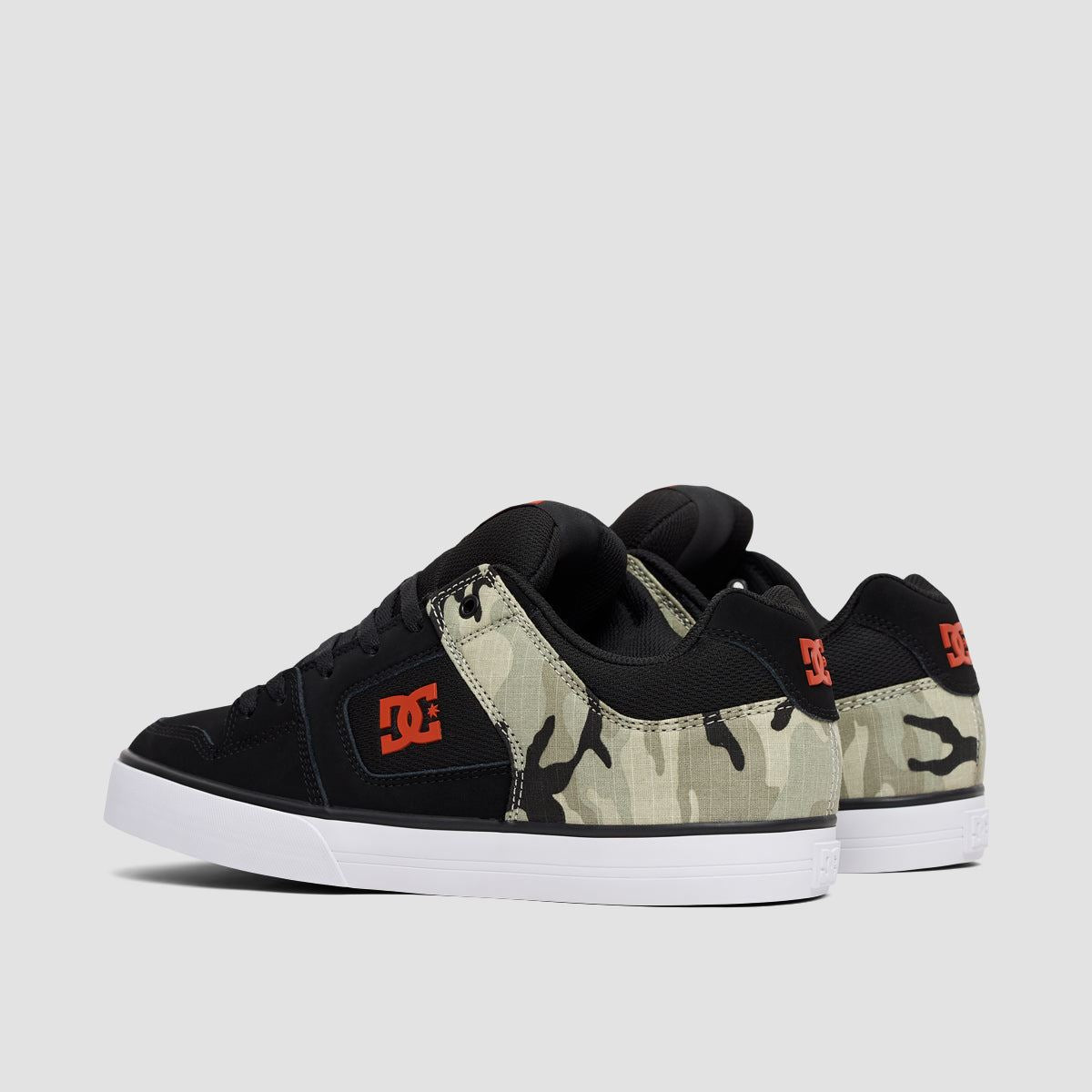 DC Pure Shoes - Black Camouflage