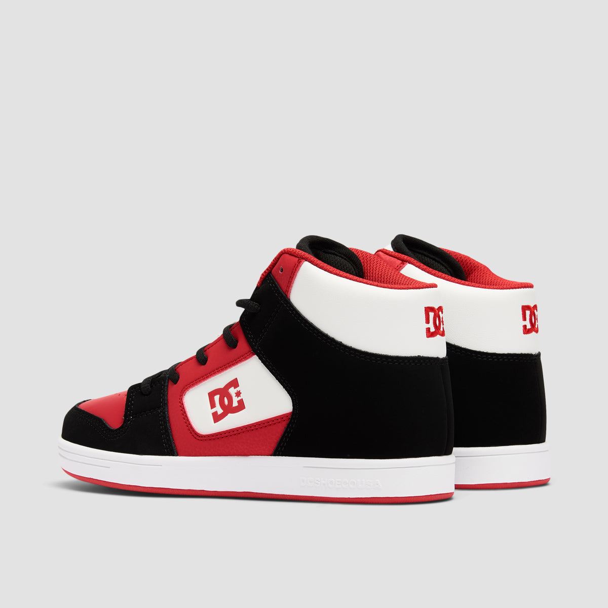 DC Manteca 4 High Top Shoes - Black/Red - Kids