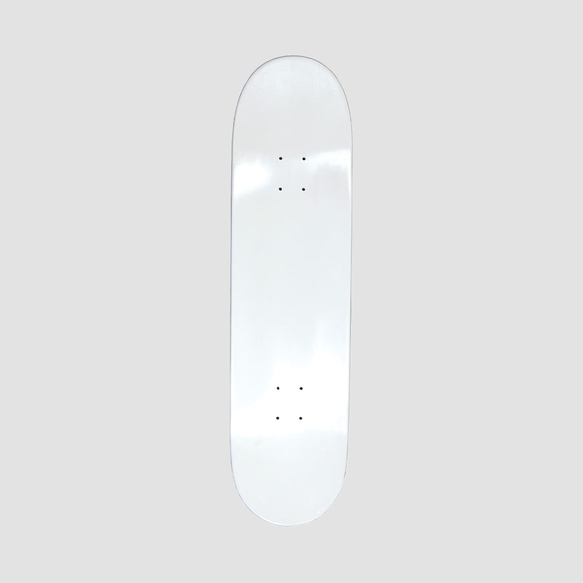 Baglady Linger Skateboard Deck White Dip - 8.25"