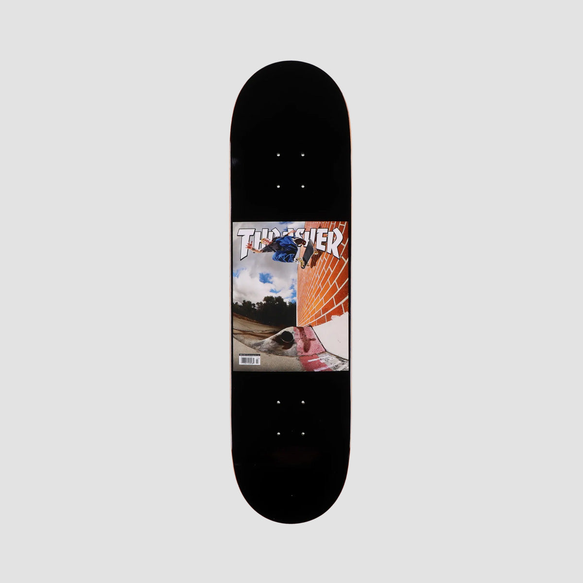 Baker Andrew Reynolds Thrasher Cover Skateboard Deck Black - 8.25"