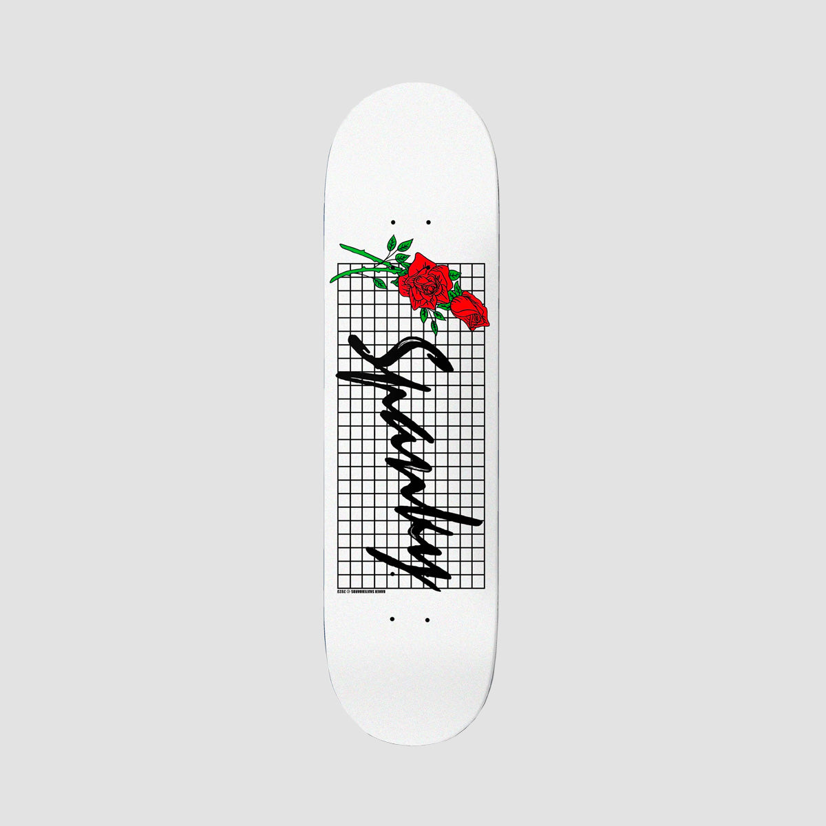Baker Spanky Roses Skateboard Deck - 8.25"
