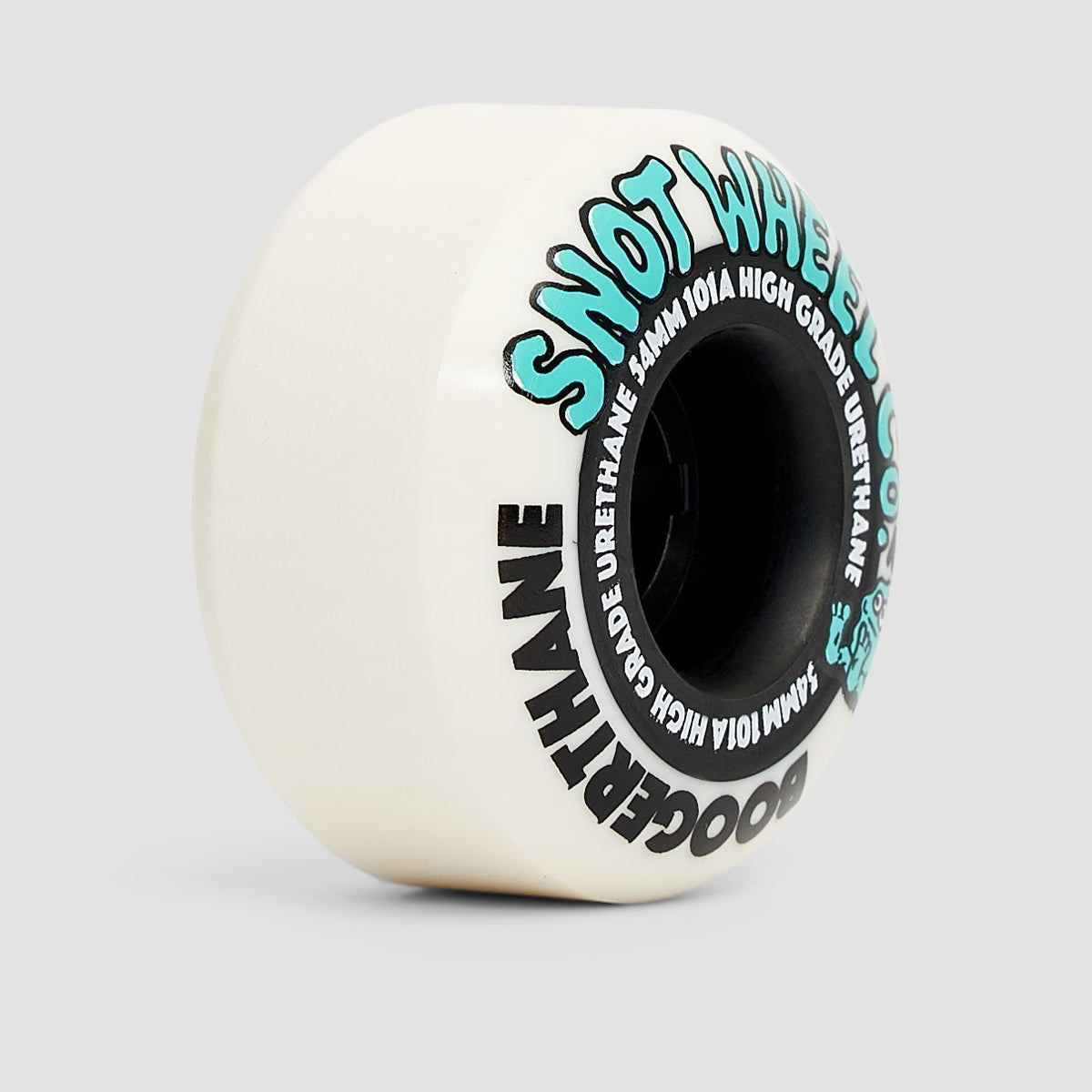 Snot Team 101A Skateboard Wheels White/Black 54mm