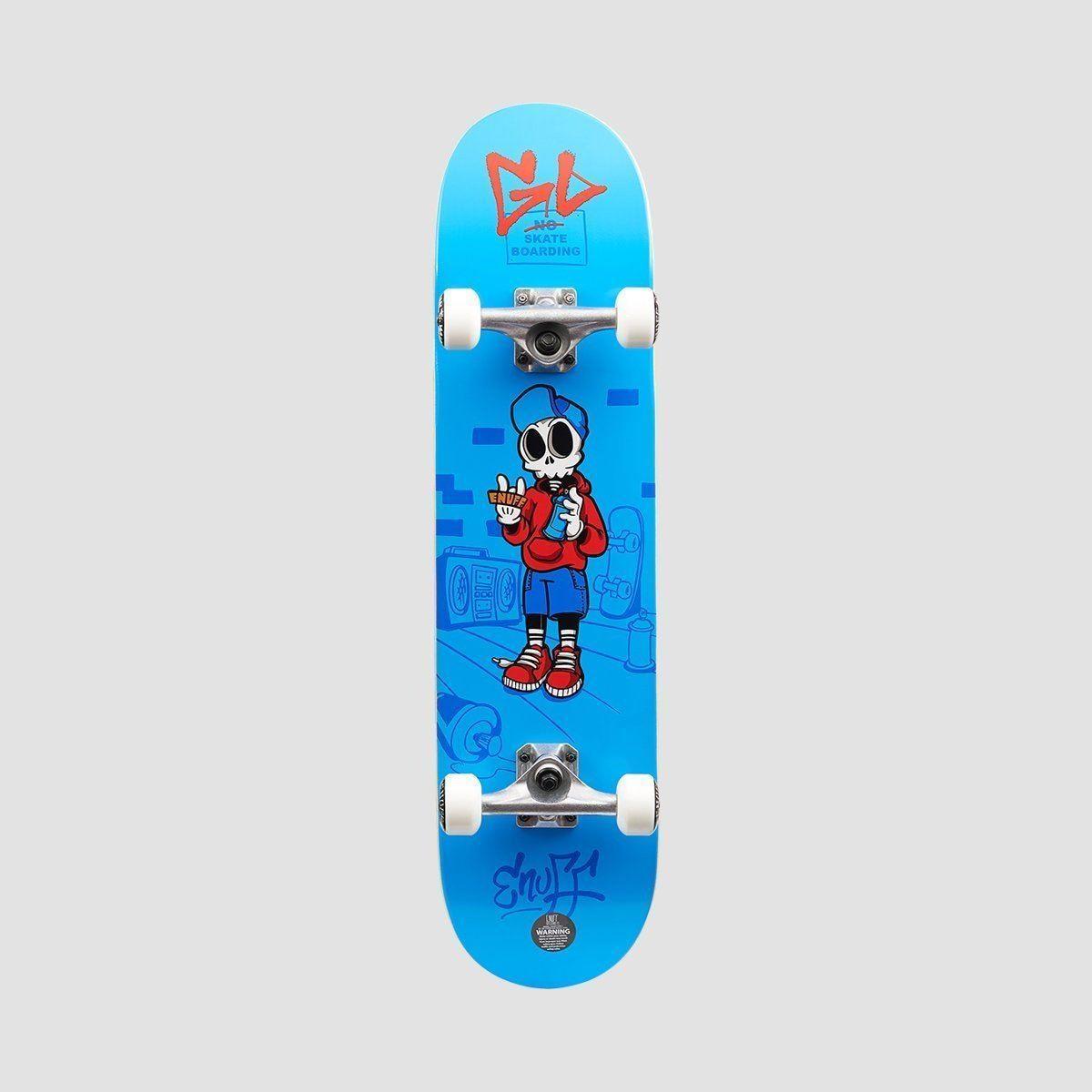 Enuff Skully Skateboard Blue - 7.75"