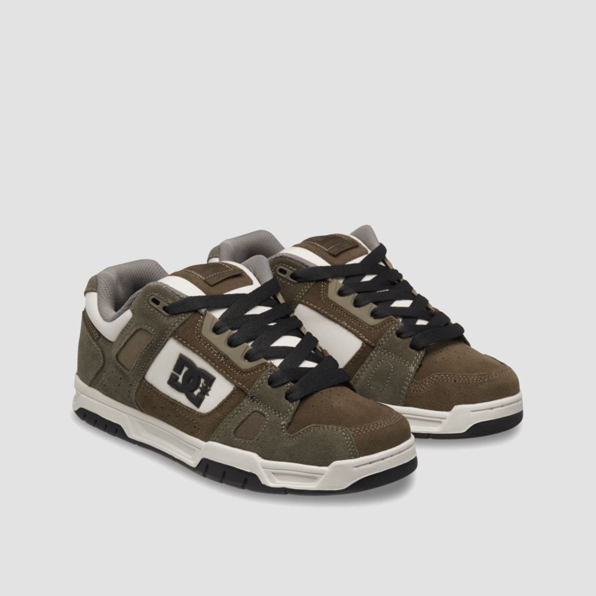 DC Stag Shoes - Khaki/Dark Olive