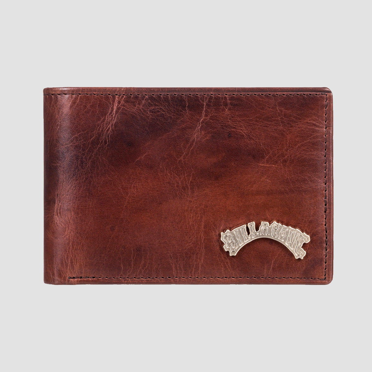 Billabong Arch Leather Wallet Chocolate