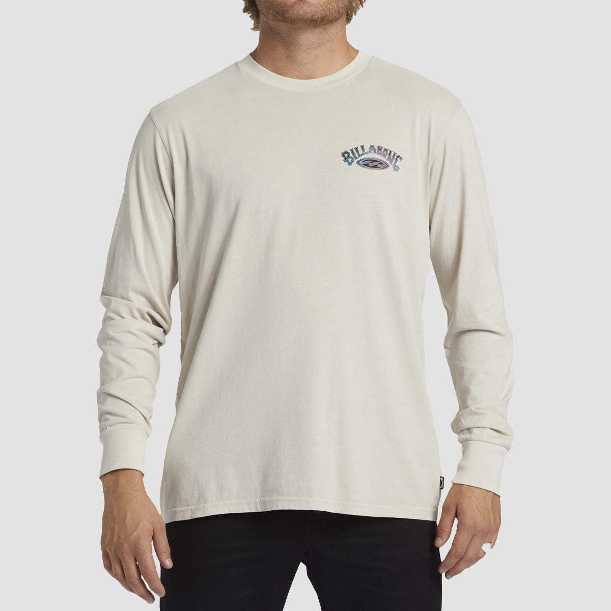 Billabong Arch Wash Longsleeve T-Shirt Stone