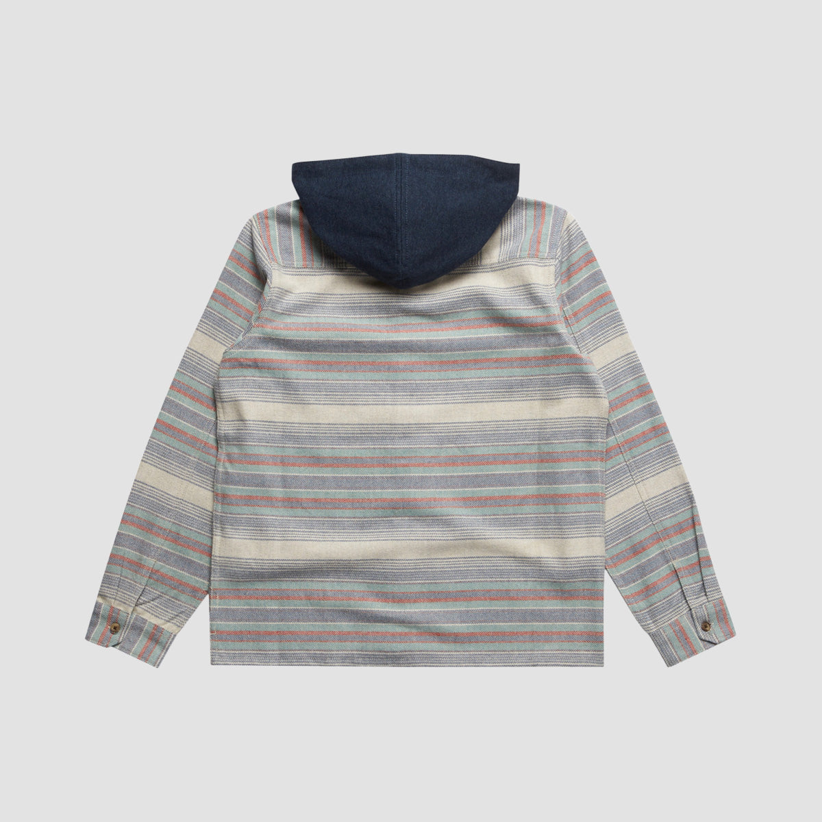 Billabong Baja Longsleeve Hooded Shirt Slate Blue - Kids