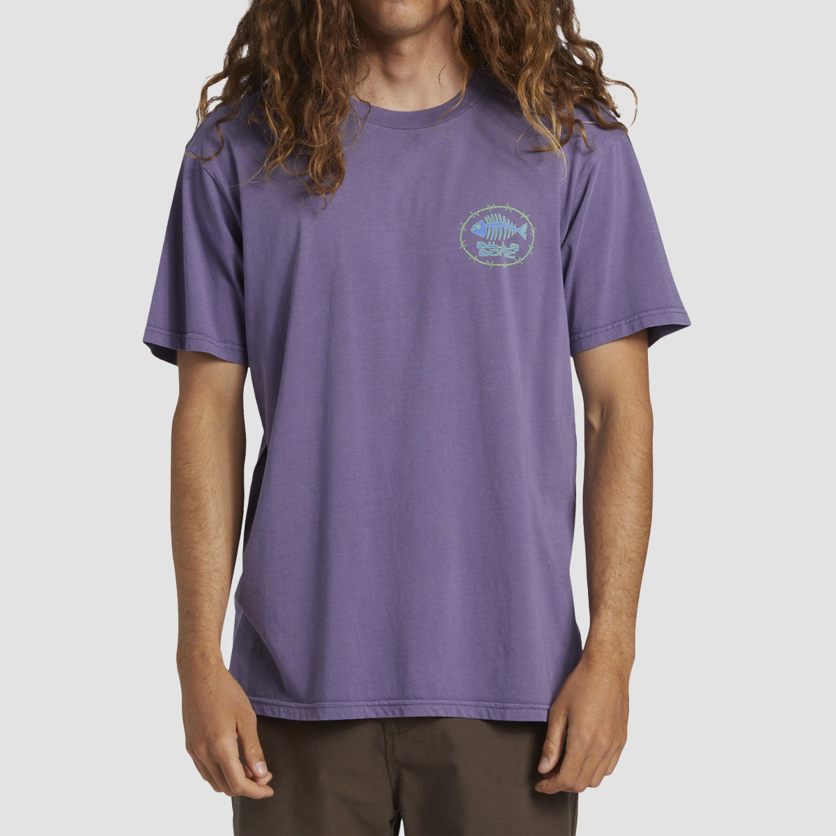 Billabong Bonez T-Shirt Deep Plum