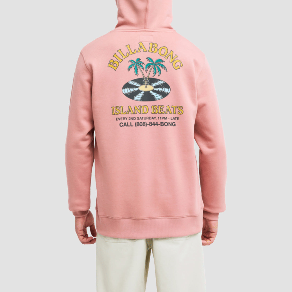 Billabong Foundation Pullover Hoodie Ash Rose
