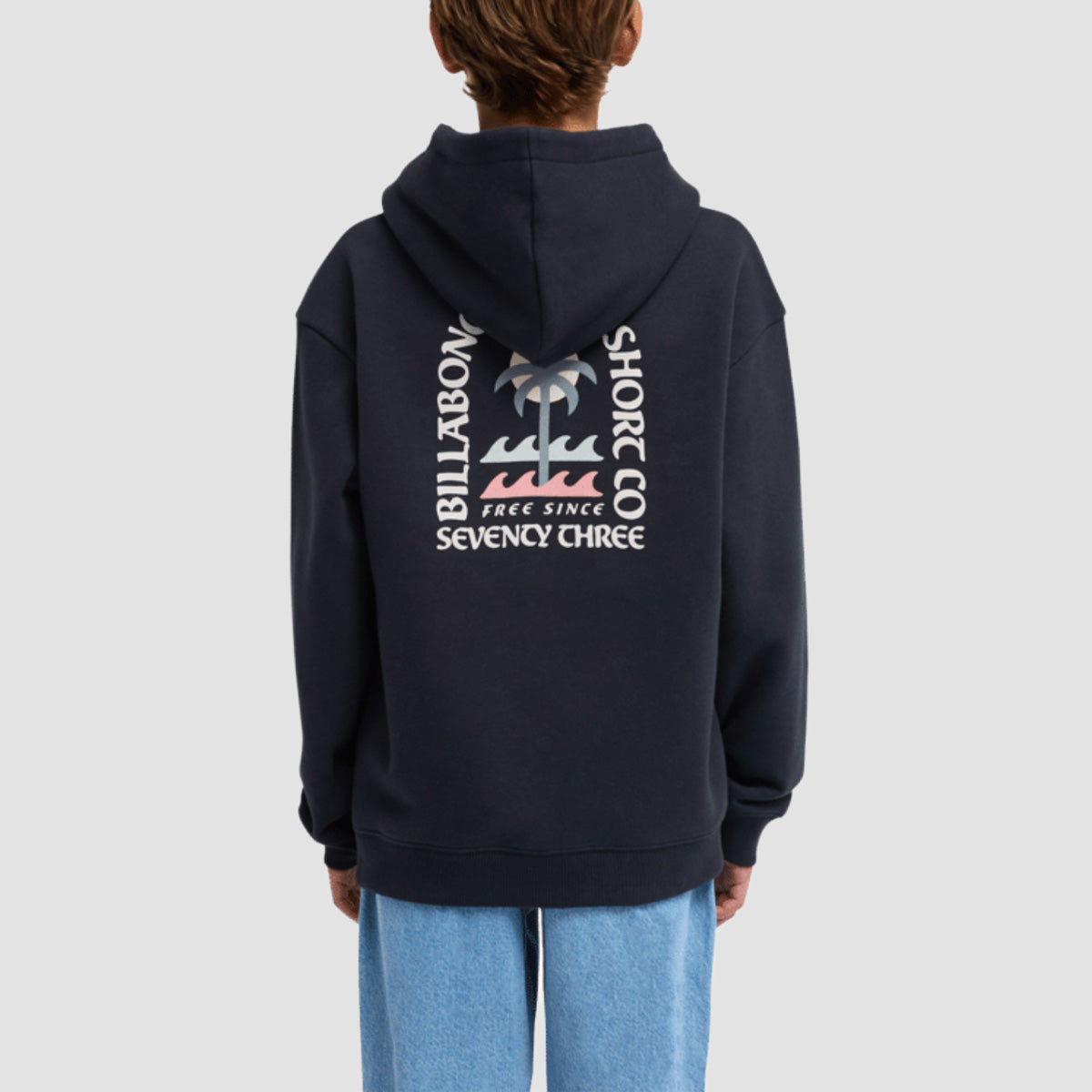 Billabong Foundation Pullover Hoodie Black - Kids