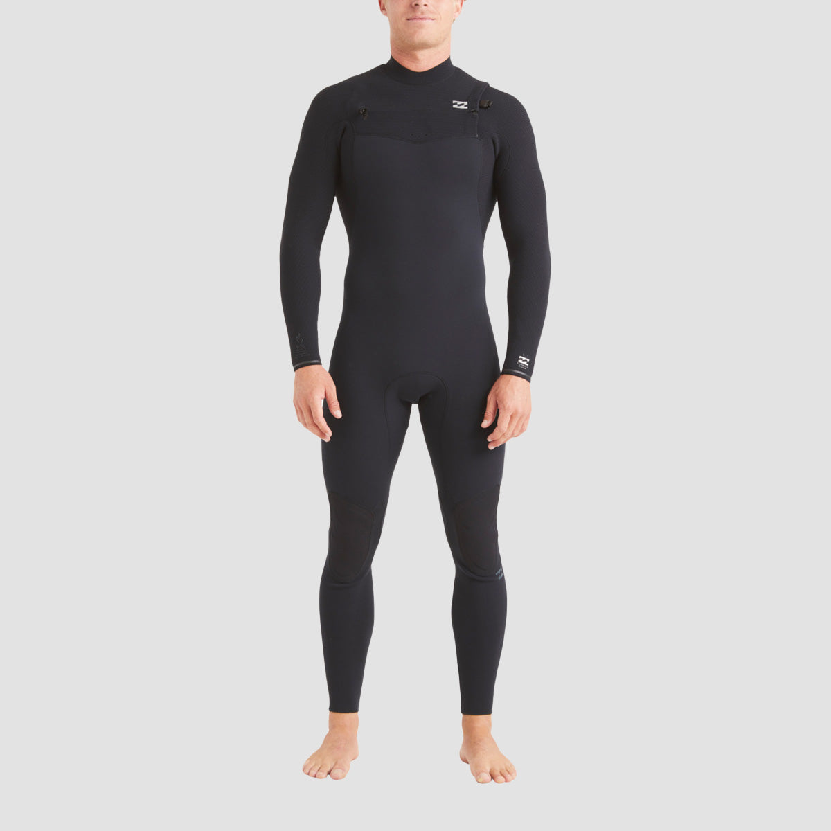 Billabong Furnace Comp 3/2mm Chest Zip Wetsuit Black