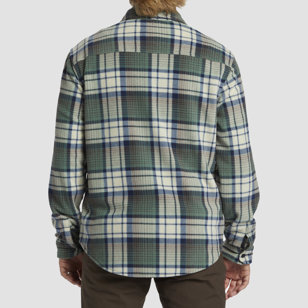 Billabong Furnace Flannel Longsleeve Shirt Taupe