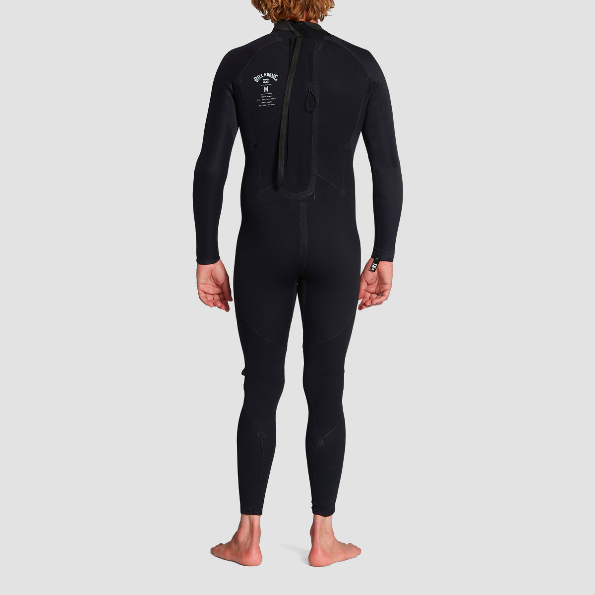 Billabong Intruder 3/2mm GBS Back Zip Wetsuit Black