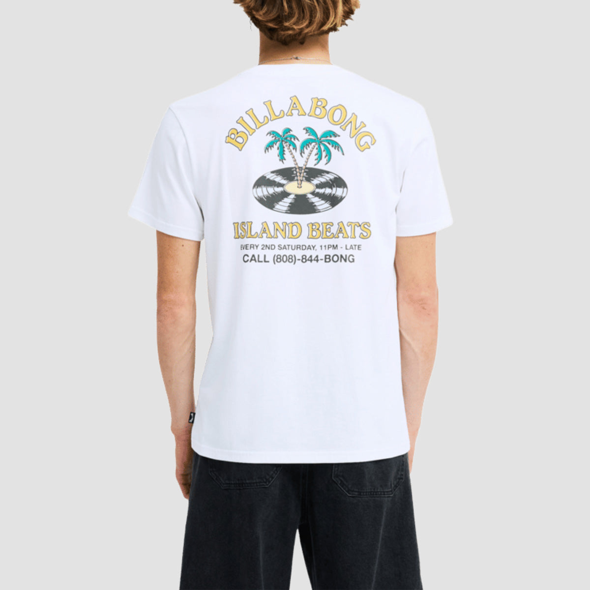 Billabong Island Beats T-Shirt White