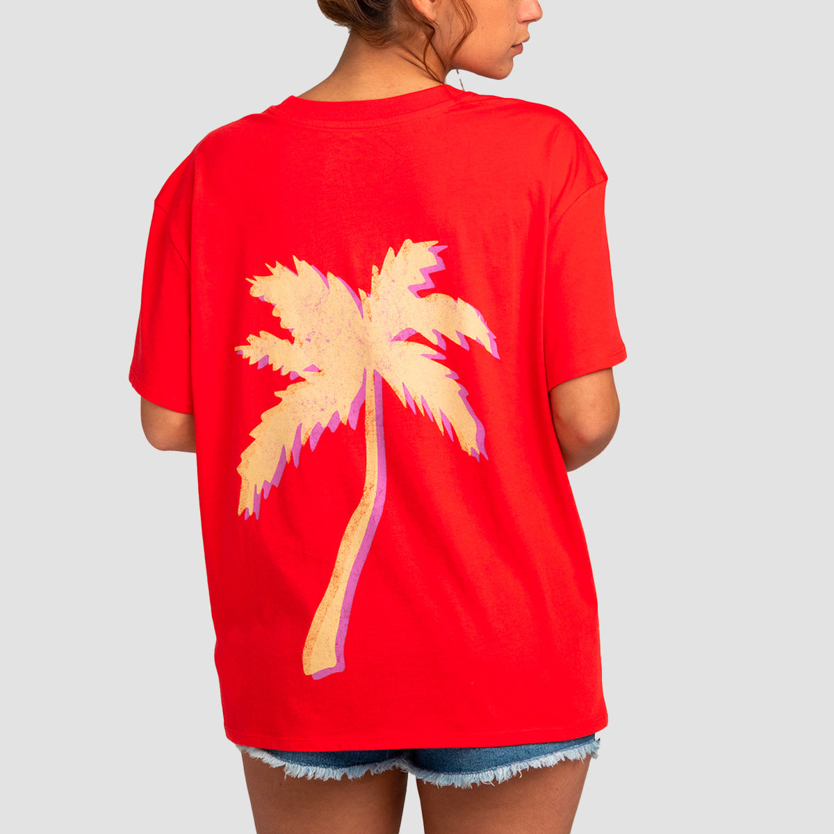 Billabong La Playa T-Shirt Bright Poppy - Womens